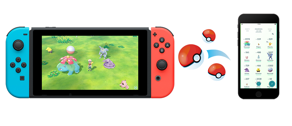 连接智能手机应用《Pokémon GO》的玩法