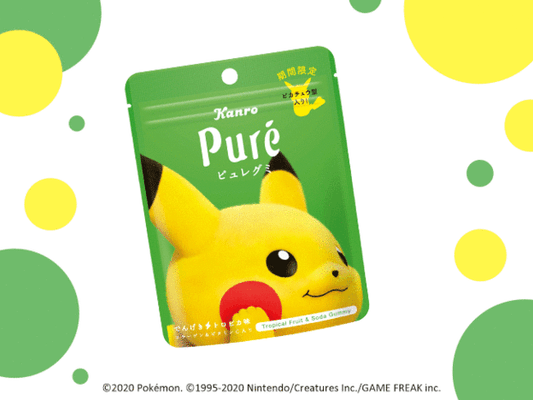 皮卡丘的鮮果實軟糖！限量包裝等你來收集！