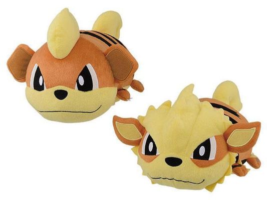 精靈寶可夢 太陽&月亮 KORORIN FRIENDS 大型絨毛玩偶 卡蒂狗和風速狗