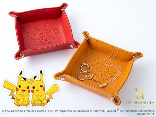 「皮卡丘」 皮革托盤新登場！